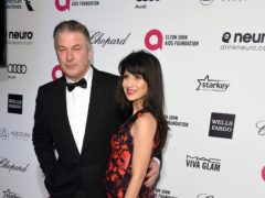 Alec Baldwin paid tribute to his wife Hilaria eight years to the day since they met in New York (PA)