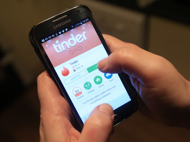 The Digital Secretary is writing to Tinder (Jonathan Brady/PA)