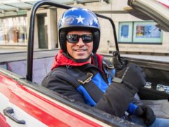 BBC handout photo of Matt LeBlanc on Top Gear (Mark Yeoman/BBC)