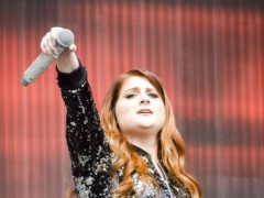 Meghan Trainor’s husband shared a video of the surprise dance routine he performed for his new wife at their wedding (Ben Birchall/PA)
