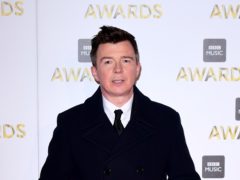 Rick Astley has performed for families in a hospice. (Ian West/PA)