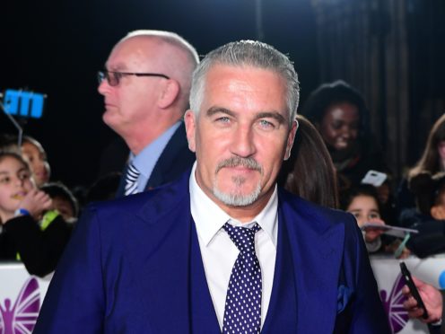 Paul Hollywood’s ex-wife has denied verbally abusing his new partner (Ian West/PA)