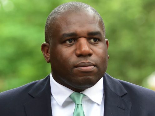 David Lammy (David Mirzoeff/PA)