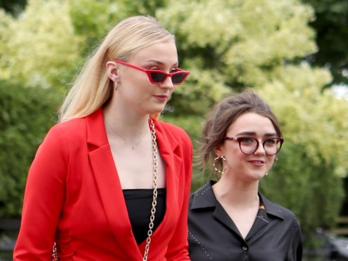 Sophie Turner (left) and Maisie Williams (Jane Barlow/PA)