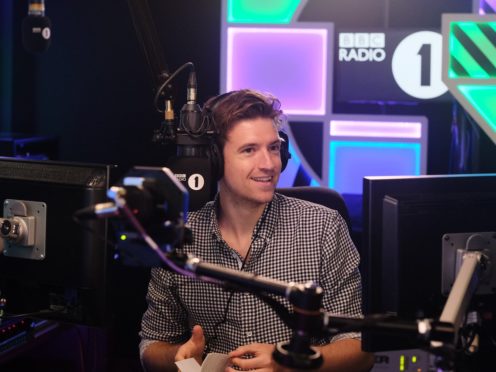 Greg James has been tasked with escaping a locked room (Mark Allan/PA)