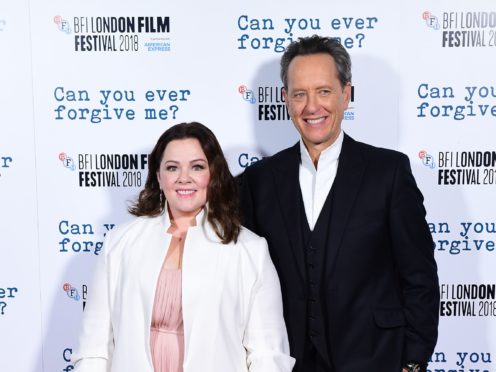 Melissa McCarthy stars with Richard E Grant in Can You Ever Forgive Me? (Ian West/PA)