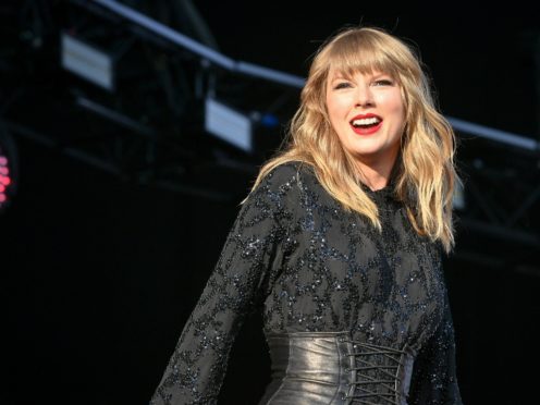 Taylor Swift made a surprise appearance (Ben Birchall/PA)
