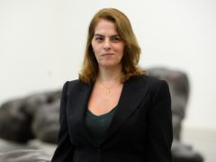 Tracey Emin at the White Cube in Bermondsey (Kirsty O’Connor/PA)