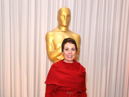 Olivia Colman attending the Oscars Nominee Champagne Tea Reception (Isabel Infantes/PA)