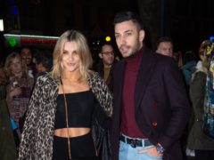 Ashley Roberts and Giovanni Pernice at the press night of Rip It Up in London (Matt Crossick/PA)