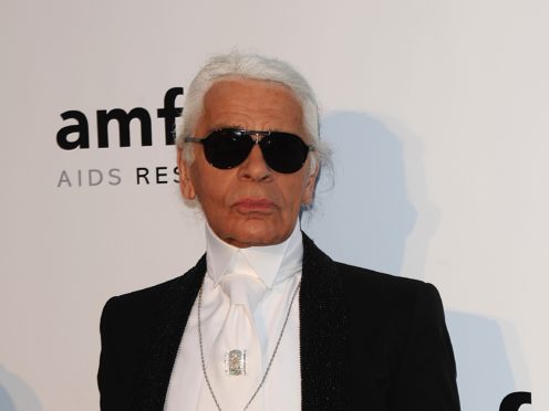 Karl Lagerfeld (Ian West/PA)