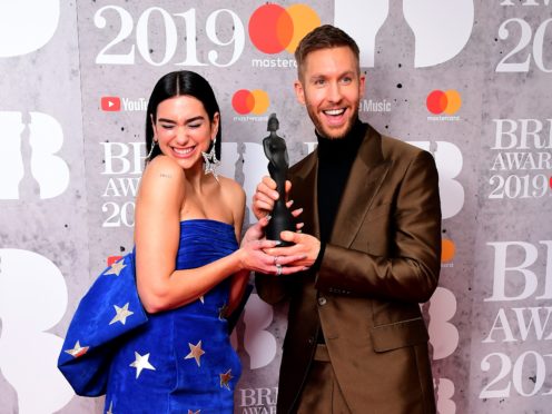 The 1975 with their Best British Group and British Album of the Year Brit Awards (Ian West/PA)