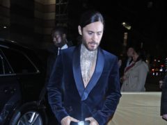 Jared Leto was among the celebrity guests at a Brit Awards after-party (Yui Mok/PA)