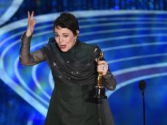 Olivia Colman at the Academy Awards (Chris Pizzello/AP)