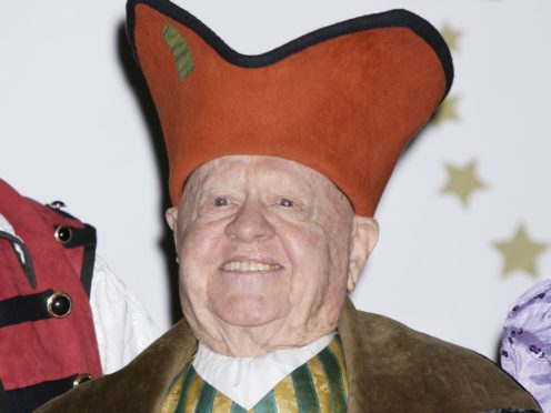 A Golden Globe statuette awarded to Hollywood actor Mickey Rooney has been sold at auction (PA Archive/PA Images/PA)