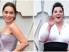 Melissa McCarthy and Emilia Clarke share excitement ahead of the Oscars (Jordan Strauss/AP)