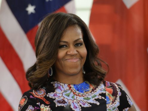 Michelle Obama made a surprise appearance on stage at the Grammy Awards (Stefan Rousseau/PA)