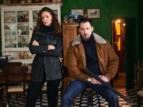 Catherine Tyldesley and David Caves in Channel 5’s 15 Days (Boom Productions/PA)