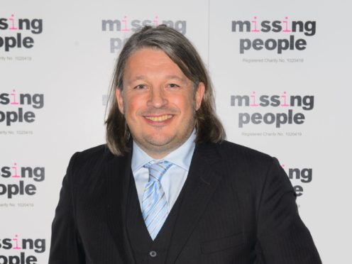 Richard Herring informs people of the date for International Men’s Day (Dominic Lipinski/PA)