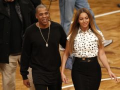 Beyonce and Jay-Z were honoured for their contribution to the LGBT community at the GLAAD Media Awards (Jonathan Brady/PA)