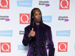 Ranking Roger at the Q Awards in 2016 (Ian West/PA)