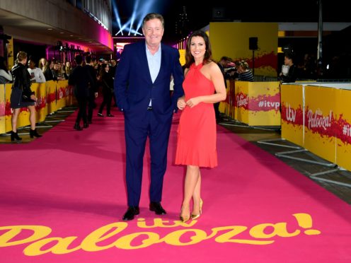 Piers Morgan and Susanna Reid (Ian West/PA)