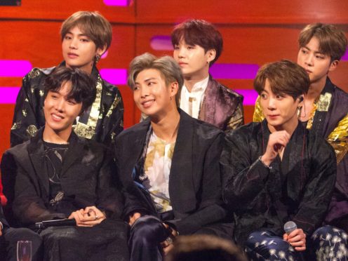 K-pop group BTS have sold out their show at Wembley Stadium (Tom Haines/PA)