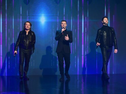 Take That are hitting the road for their Greatest Hits Live tour in April (Ian West/PA)