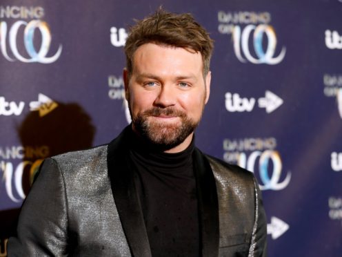 Brian McFadden stumbled again in his latest routine (PA)