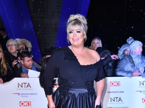 Gemma Collins called Jason Gardiner a bully (Matt Crossick/PA)