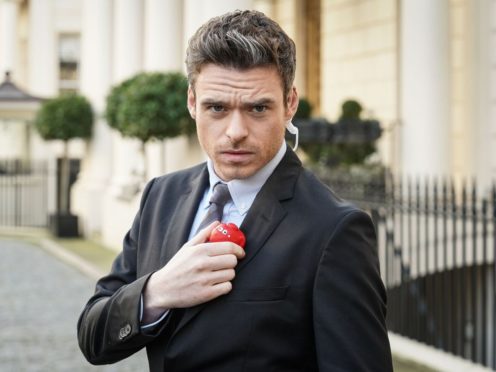 Richard Madden reprises his Bodyguard role for Red Nose Day (Comic Relief/PA)
