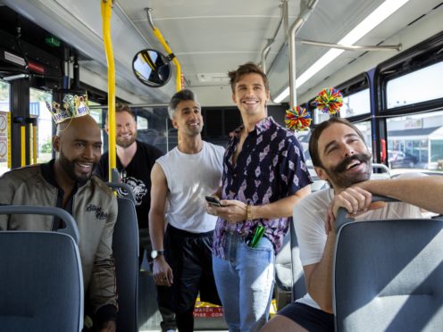 Queer Eye’s Fab Five will make over a lesbian for the first time in season three (Christopher Smith/Netflix/PA)