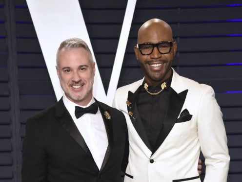 Queer Eye host Karamo Brown, pictured with partner Ian Jordan, has opened up on his cocaine addiction (Evan Agostini/Invision/AP)