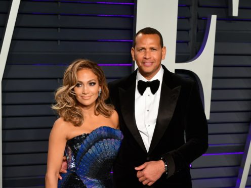 Jennifer Lopez and Alex Rodriguez (Ian West/PA)