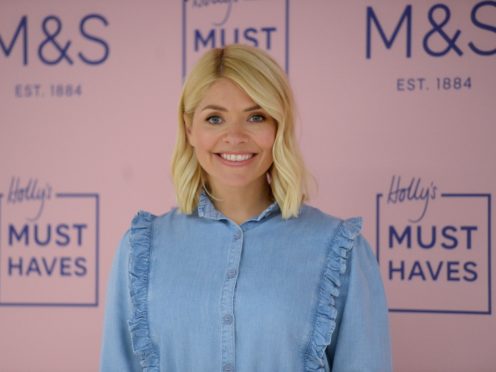 Holly Willoughby’s dress stunned viewers (PA)