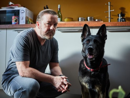 Ricky Gervais has announced plans for a second series on Twitter.(Natalie Seery/Netflix)