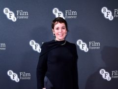 Olivia Colman attending the BFI Chairman’s dinner held at The Rosewood Hotel, London (Ian West/PA)