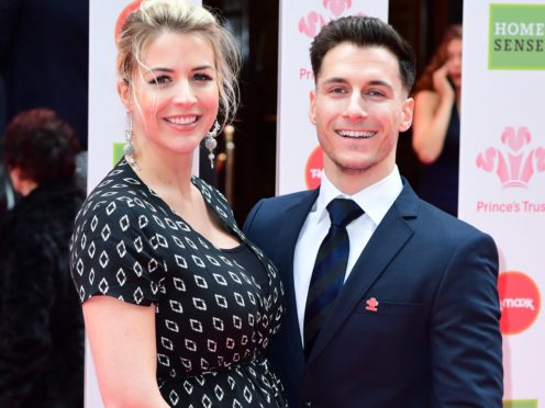 Gemma Atkinson and Gorka Marquez (Ian West/PA)