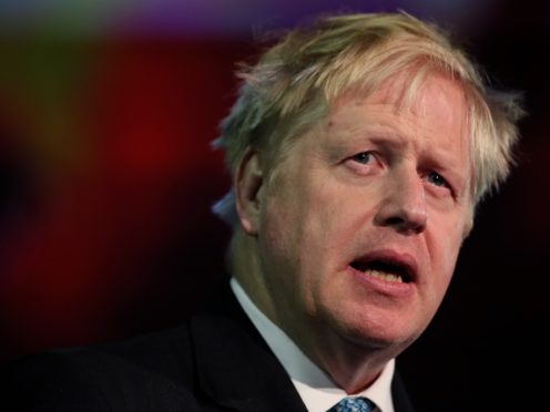 Former foreign secretary Boris Johnson will be depicted in a new play (Brian Lawless/PA)