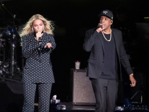 Beyonce and husband Jay-Z. Beyonce was named entertainer of the year at the annual NAACP Image Awards (Matt Rourke/AP)