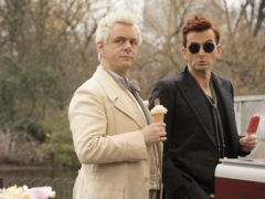 Michael Sheen and David Tennant amuse as angel and demon in Good Omens trailer (Amazon Prime Video/PA)