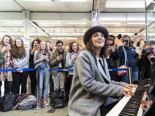 Sara Bareiiles performs in London (Carsten Windhorst/PA)