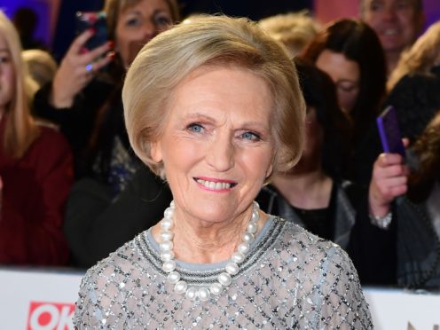 Mary Berry: I calorie count and I don’t snack to stay in shape (Ian West/PA)