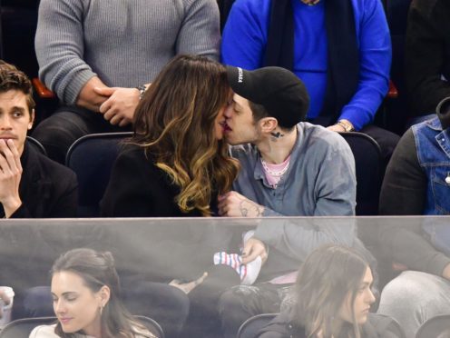 Kate Beckinsale and Pete Davidson kissing (JD Images/REX/Shutterstock)