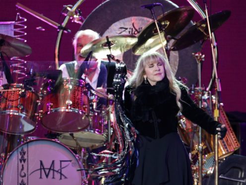 Fleetwood Mac on stage at the Isle of Wight Festival (Yui Mok/PA)
