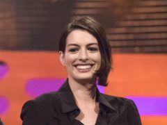 Anne Hathaway only had one week to prepare a British accent for her new film (Matt Crossick/PA)