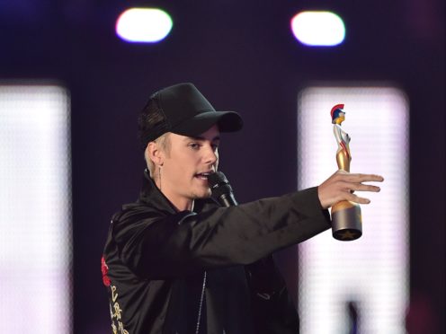 Justin Bieber has apologised for an ‘insensitive’ April Fools’ Day joke (Dominic Lipinski/PA)