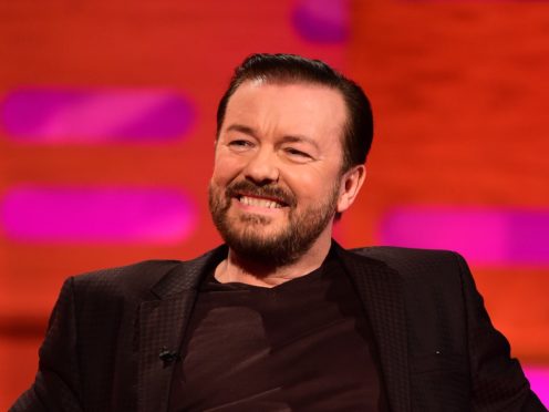 Ricky Gervais said the reaction to After Life was ‘heart-warming (PA)