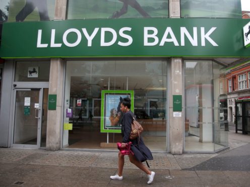 Lloyds Banking Group and RBS/NatWest had problems with online and mobile banking services on Monday (PA)