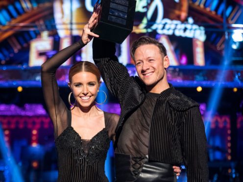 Stacey Dooley and Kevin Clifton on last year’s Strictly Come Dancing (Guy Levy/PA)